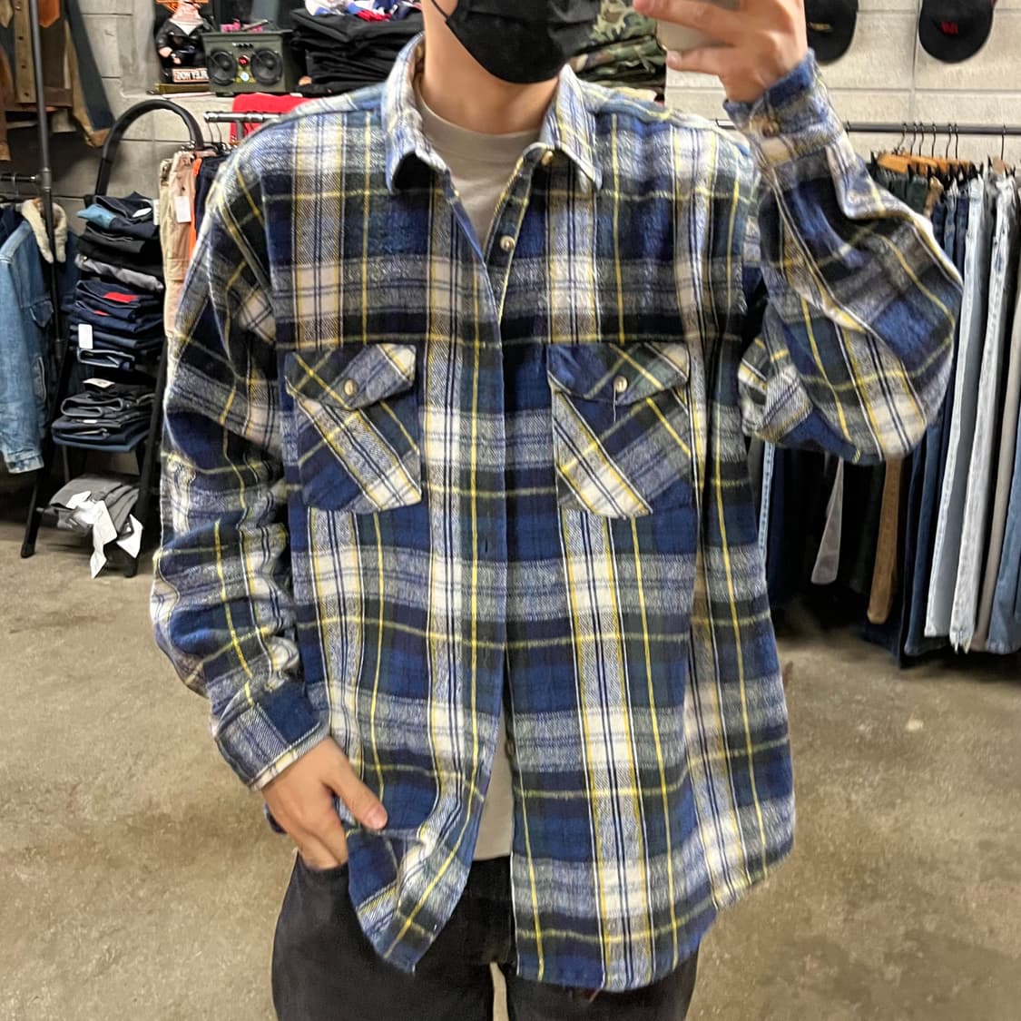 Five brother 헤비 플란넬 셔츠 (110) 상품이미지1