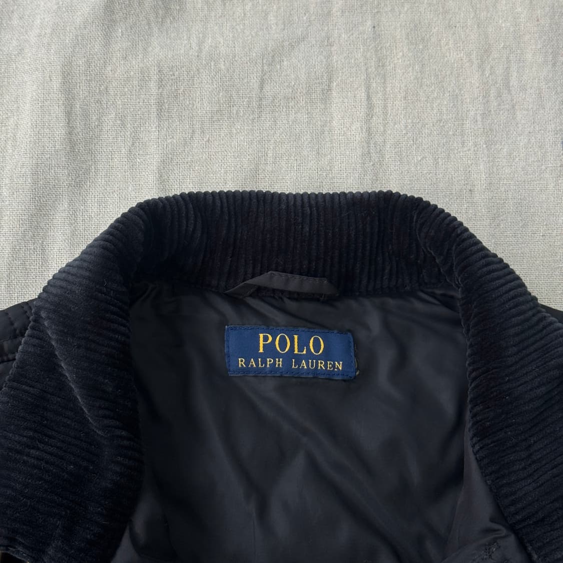 폴로랄프로렌 블랙 퀼팅자켓 S 상품이미지7