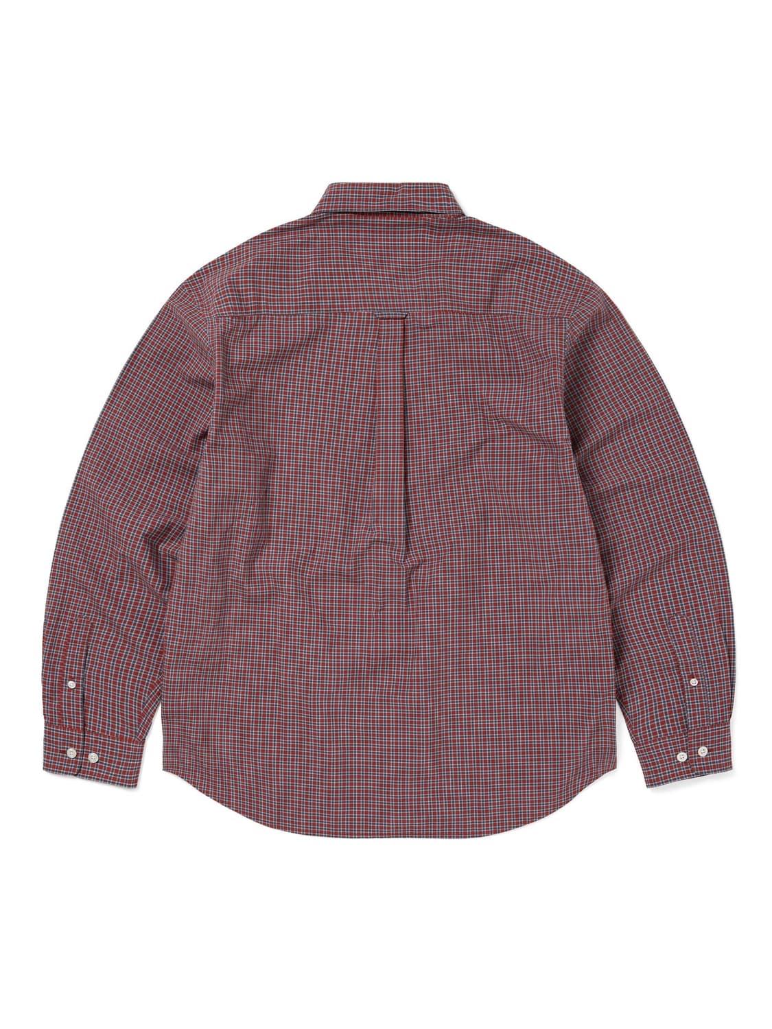 Lightweight Plaid Shirt Red 상품이미지3