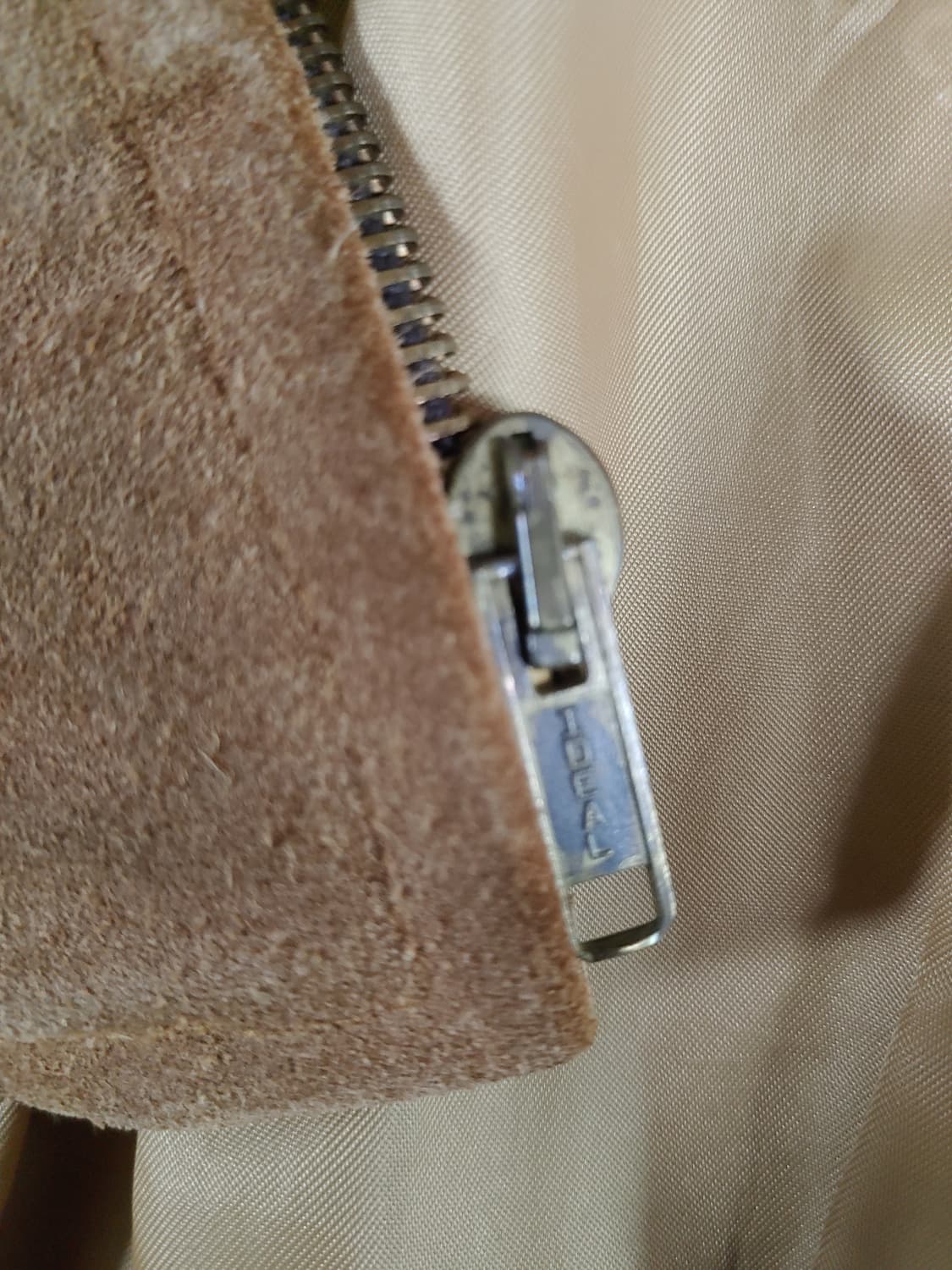 쇼트 스웨이드 봄버자켓 상품이미지3