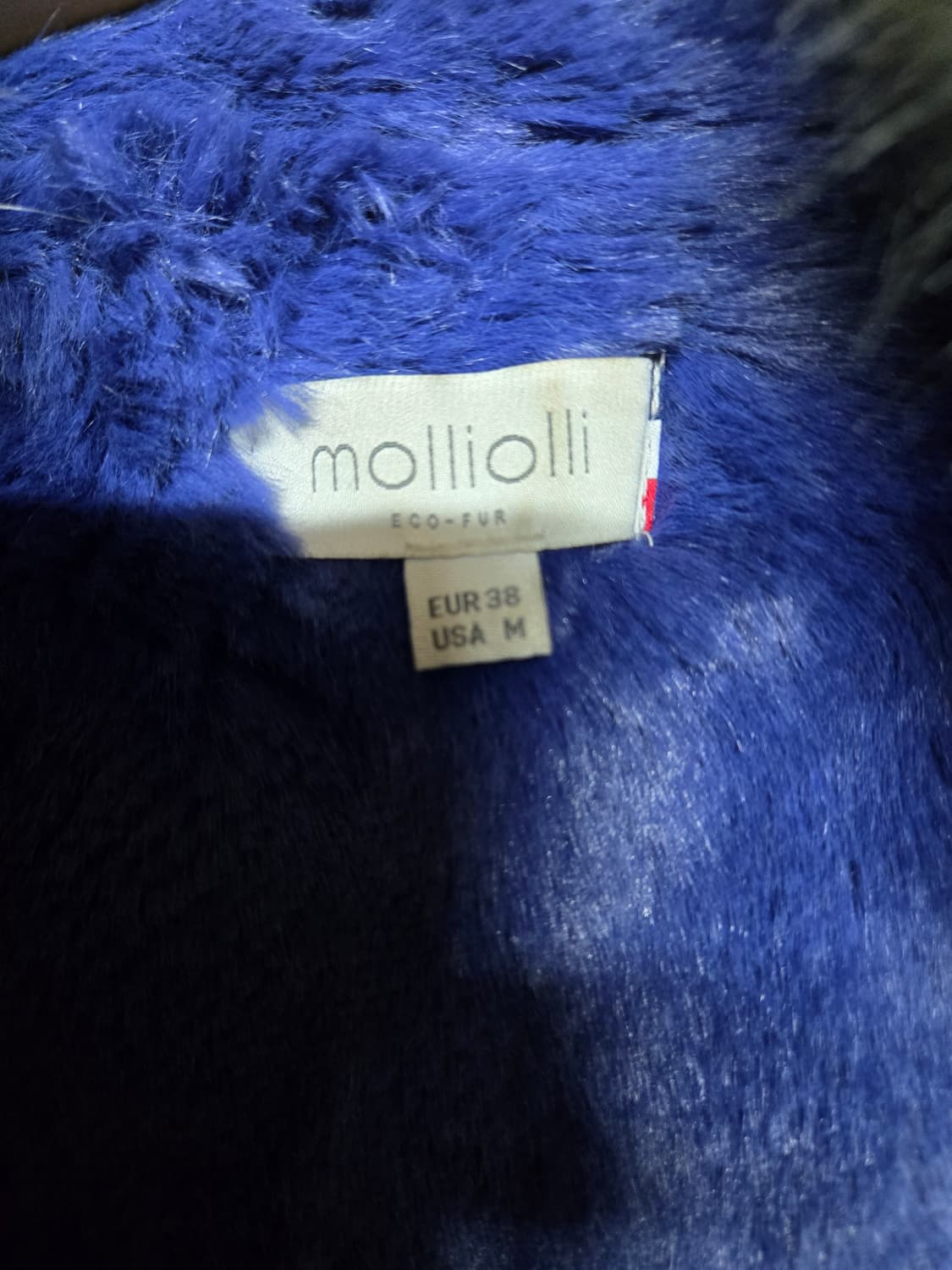 Molliolli  몰리올리 퍼  후드 코트 EUR38/USA M 상품이미지7