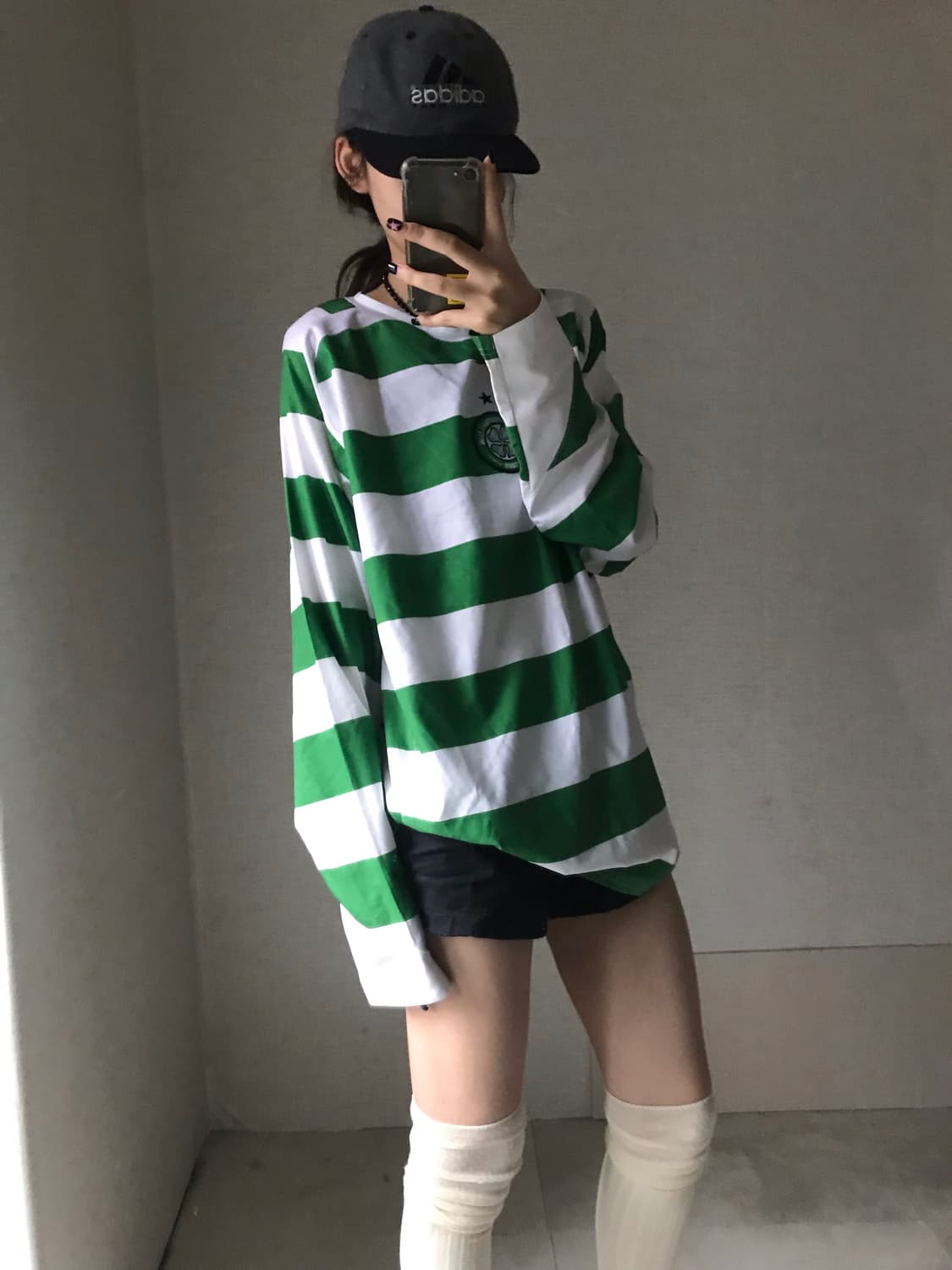 나이키 셀틱스 스트라이프 롱슬리브 상품이미지4