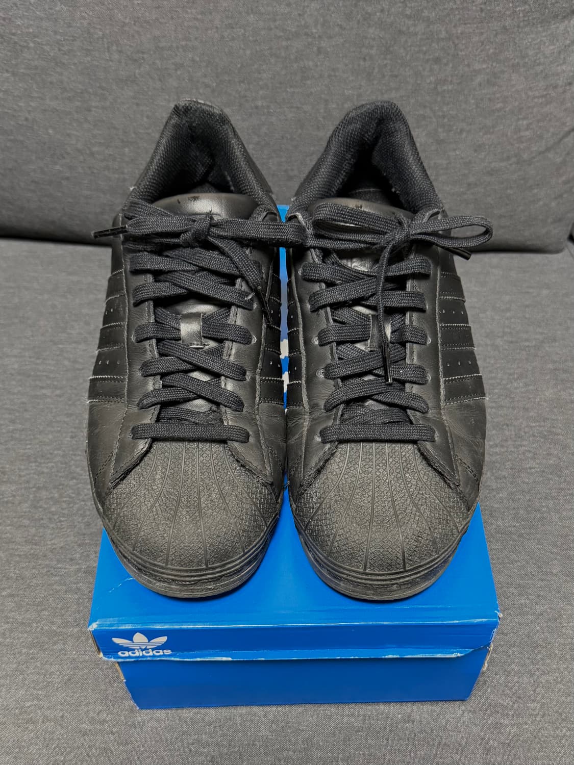 아디다스 슈퍼스타 트리플 블랙 270 상품이미지3