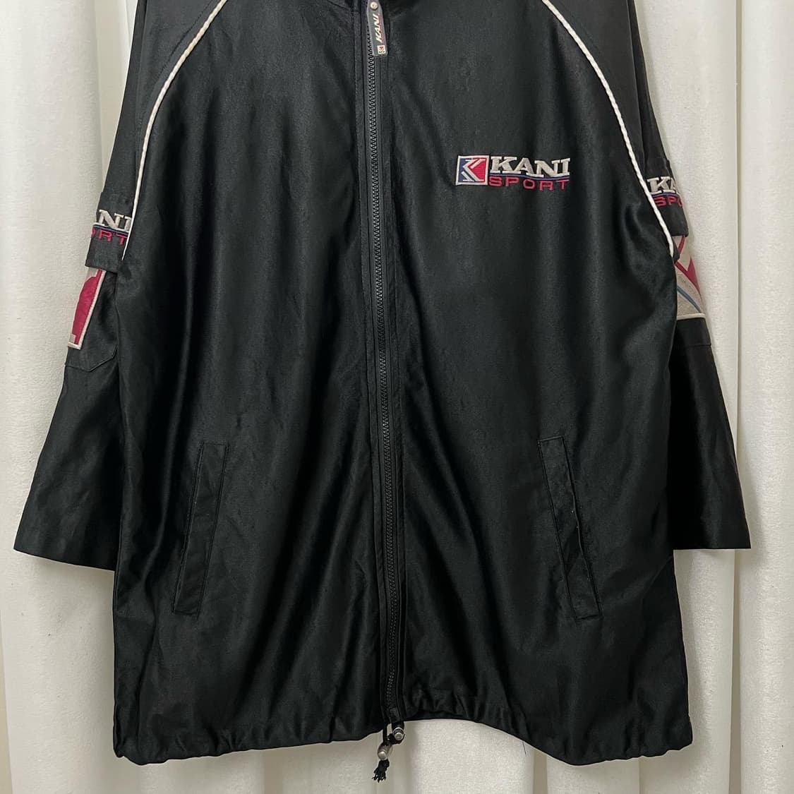 칼카니 진스 스포츠 블랙 포켓 유광 져지 상품이미지4