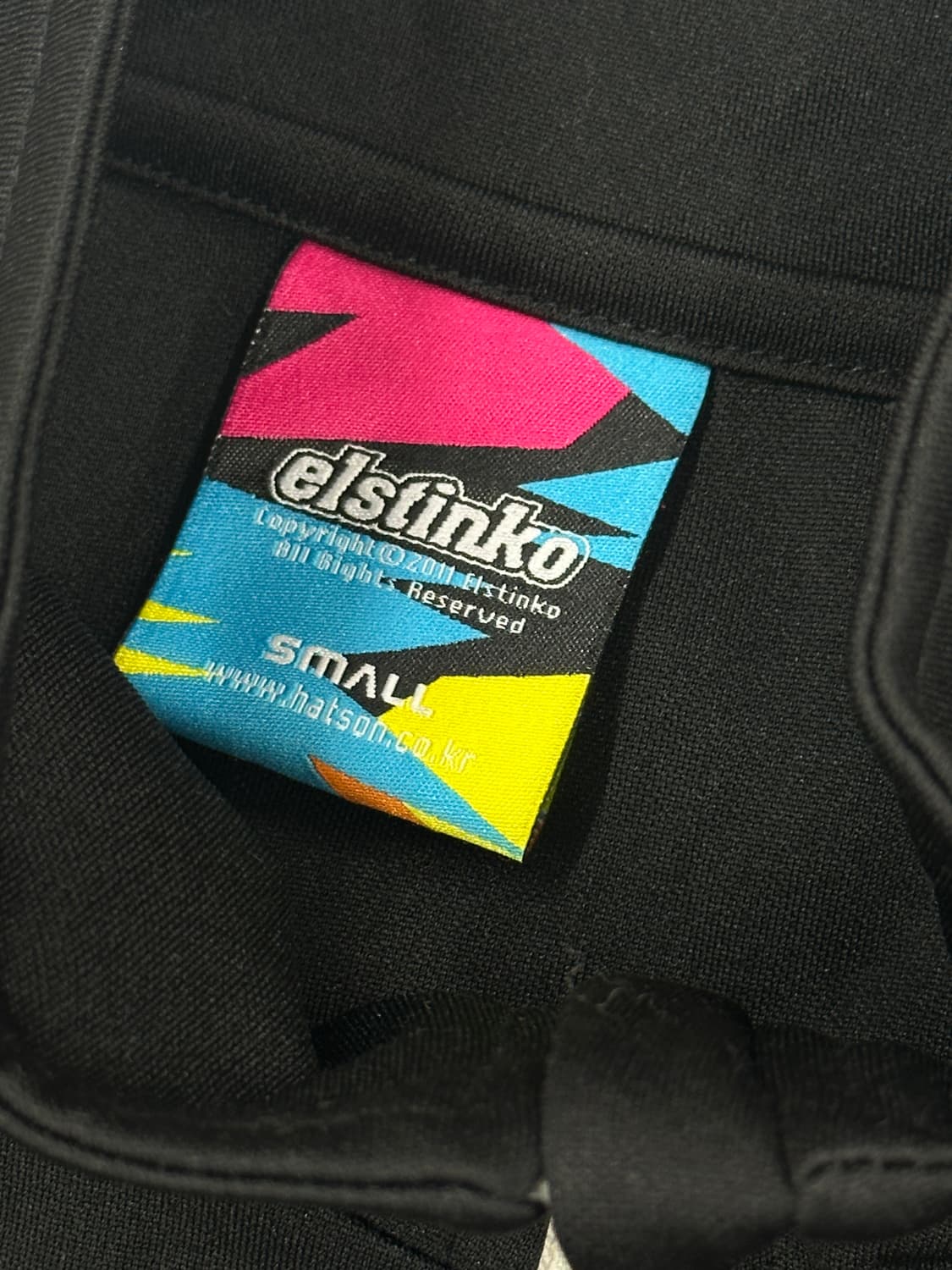 👾햇츠온 엘스팅코 프린팅 괴짜 져지 집업👾 블랙 데코라 괴짜룩 오네 상품이미지6