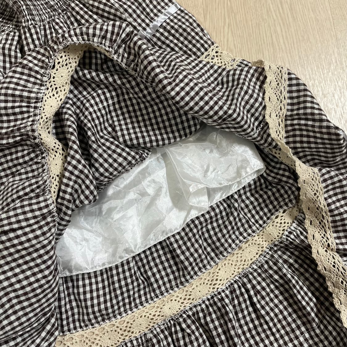 모리걸 빈티지 롱스커트  상품이미지6