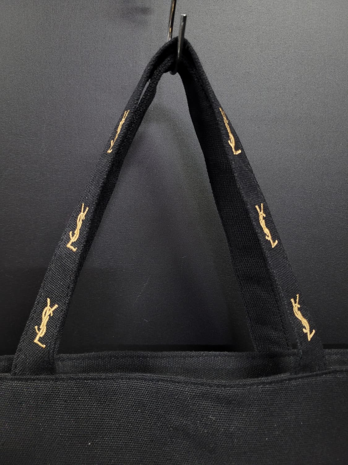 YSL 입생로랑 금장 자수로고 에코백 상품이미지3