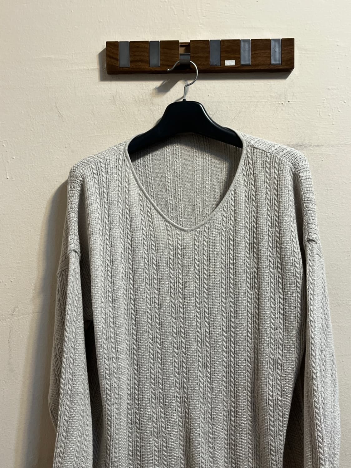 시에 브이넥 마 니트 상품이미지2