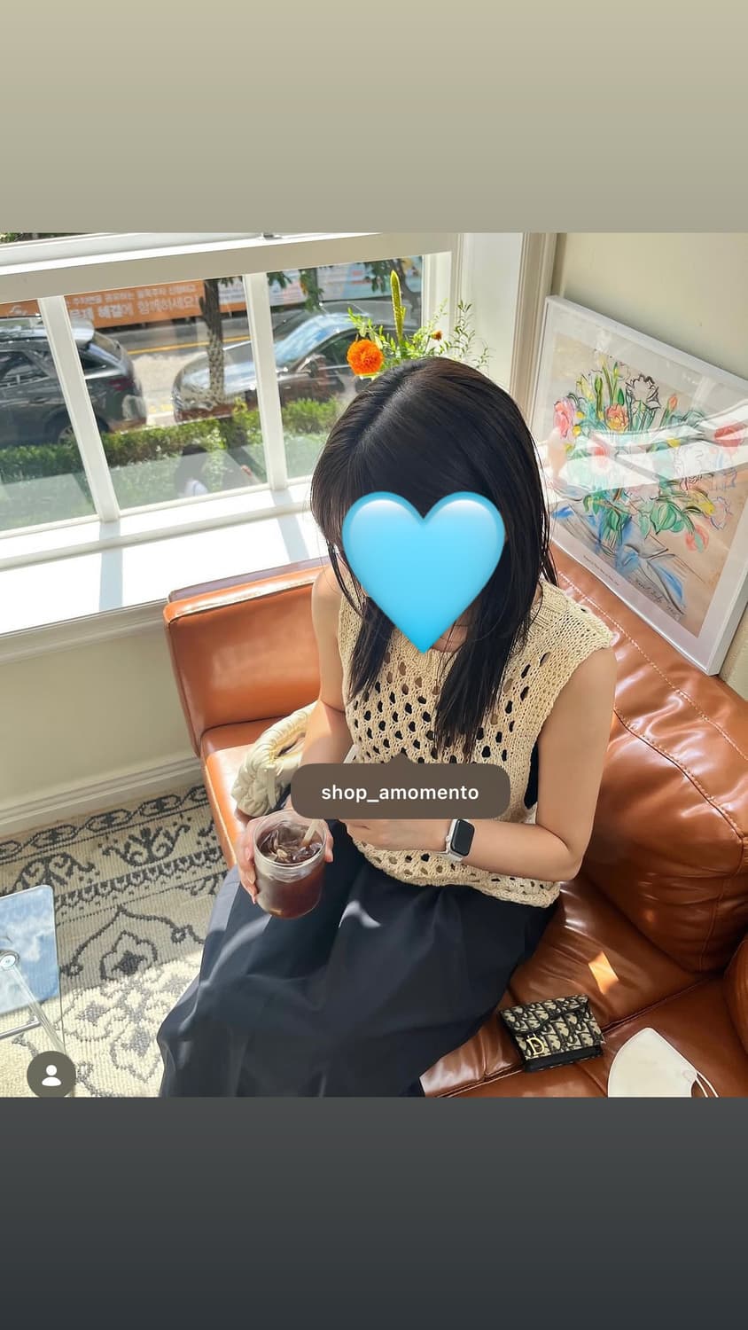 아모멘토 그물 나시 상품이미지1