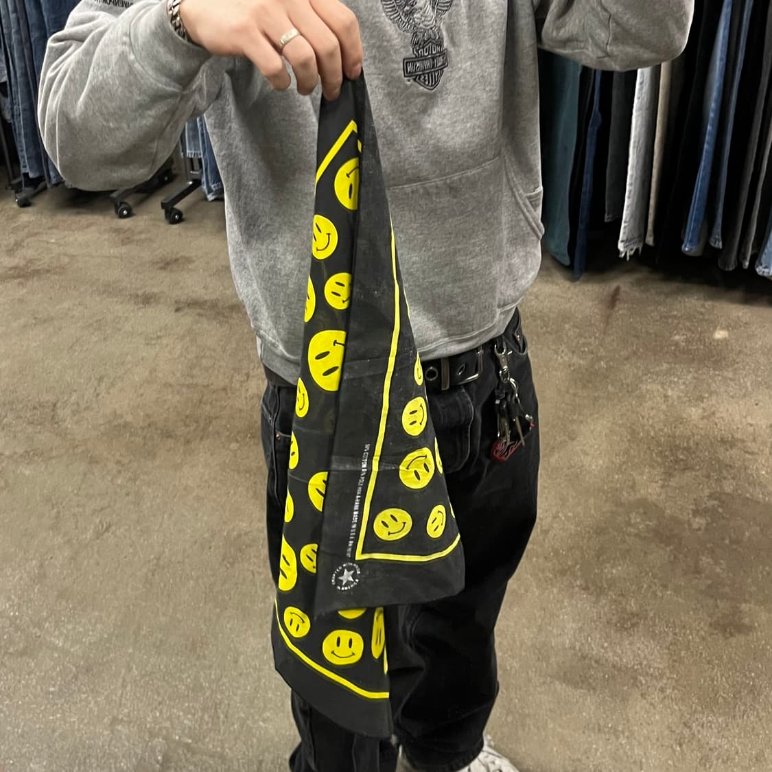 80-90s 하바행크 스마일 반다나 상품이미지4