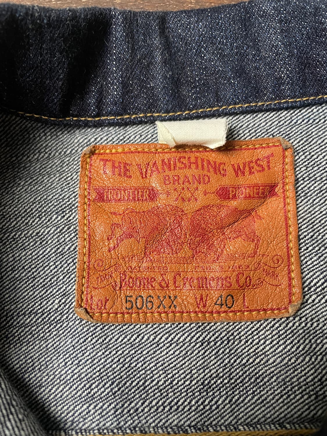 프리휠러스 506xx 1세대 데님자켓 40 상품이미지2