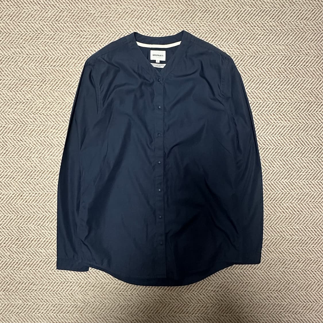 NORSE PROJECTS shirt navy 상품이미지1