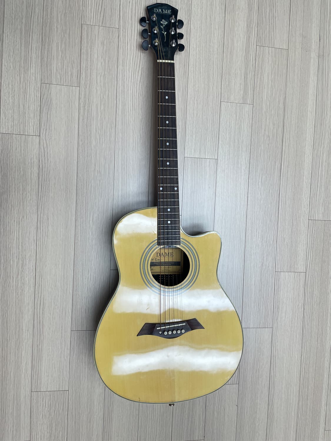 DAME Lilies E-100 NA 통기타 상품이미지2