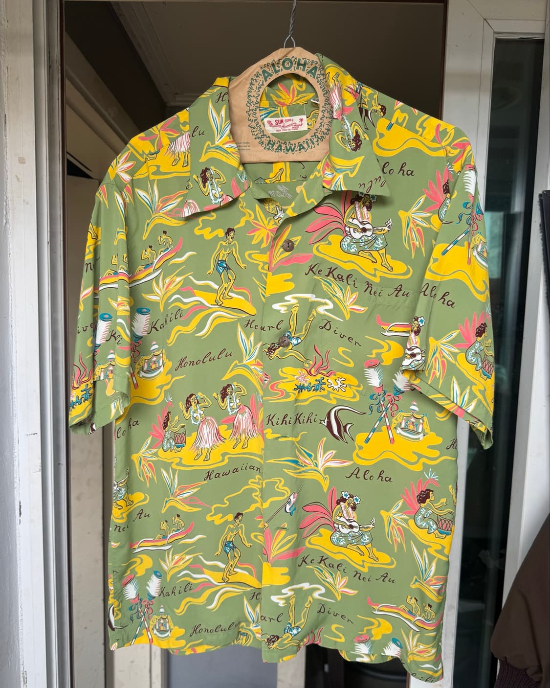 SUN SURF 하와이안 셔츠 상품이미지2