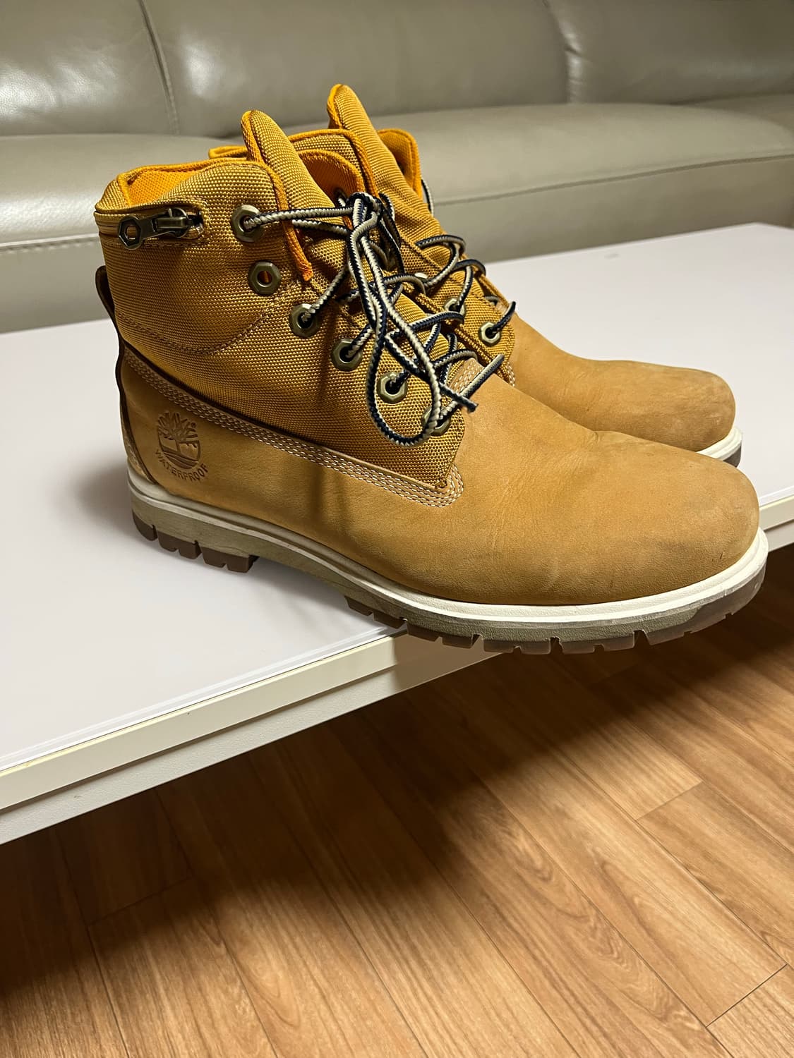 팀버랜드 롤탑 부츠 옐로우 상품이미지6