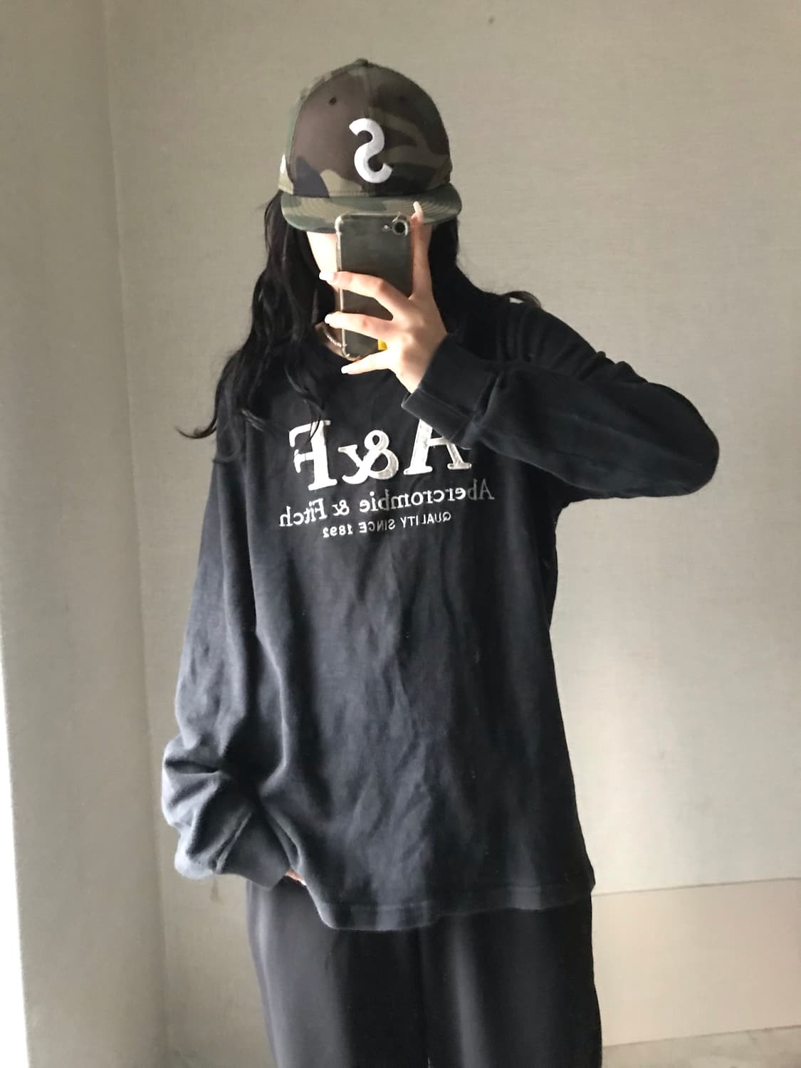 아베크롬비 빅로고 롱슬리브 상품이미지5