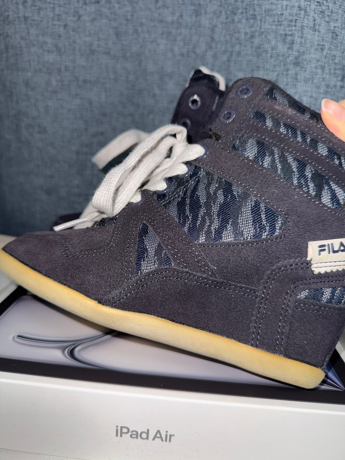 Fila 휠라 타이거 미드 웨지 스니커즈 230 상품이미지8