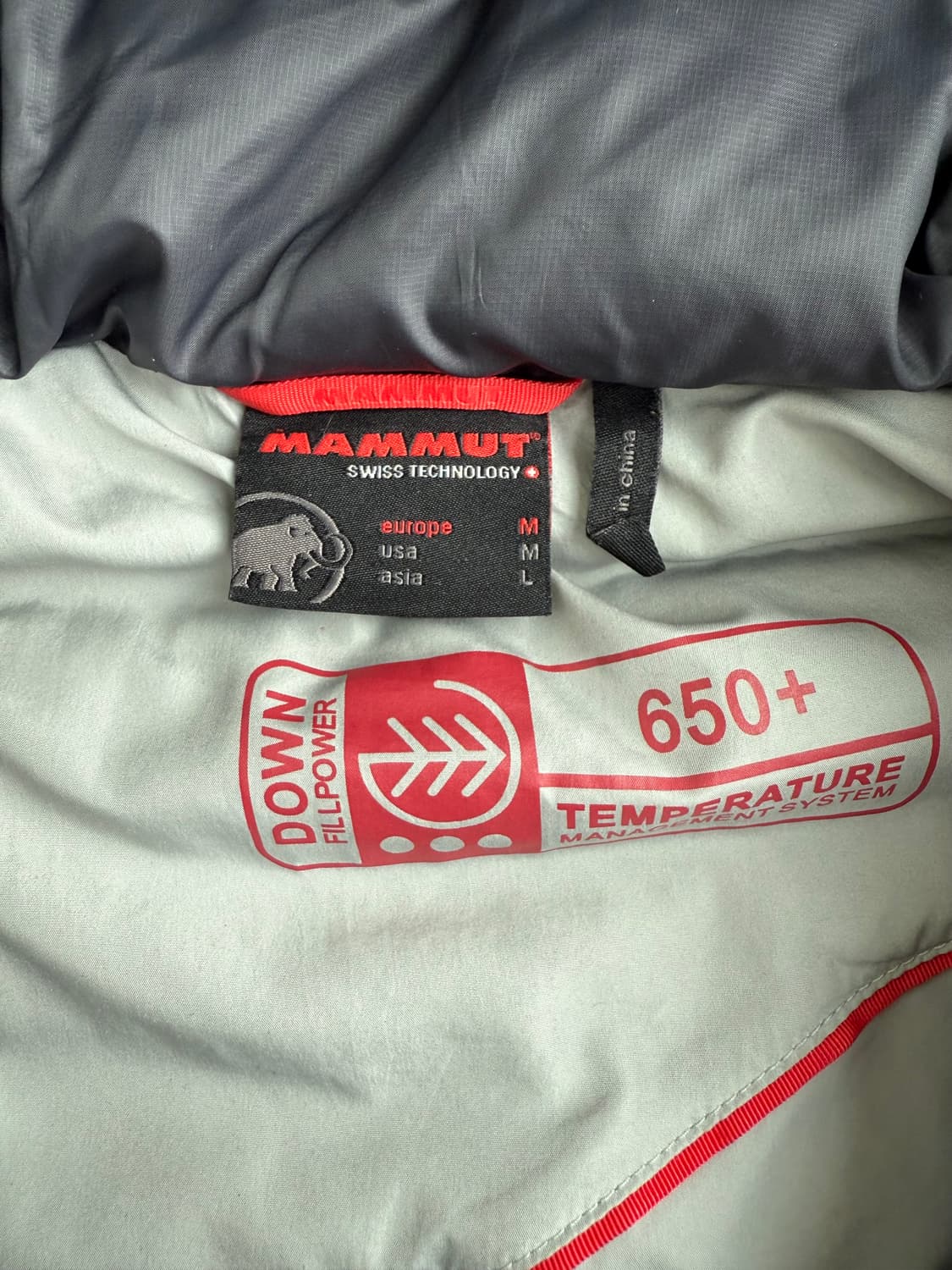 (L) MAMMUT 마무트 구스다운 650필파워 패딩 상품이미지5