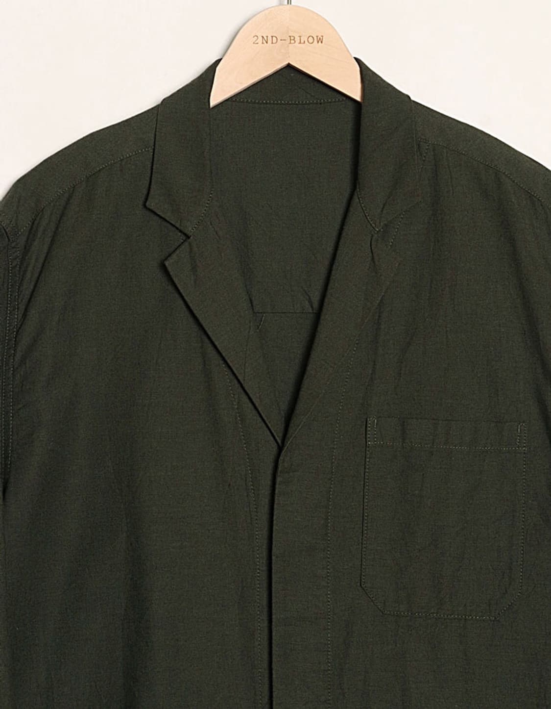 無印良品 Cotton Shop Coat 상품이미지2