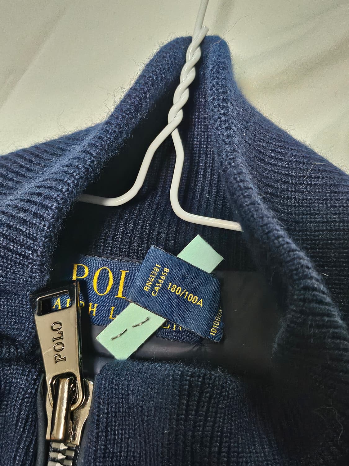 Polo Ralgh Lauren 니트 퀄팅 자켓 L 상품이미지3