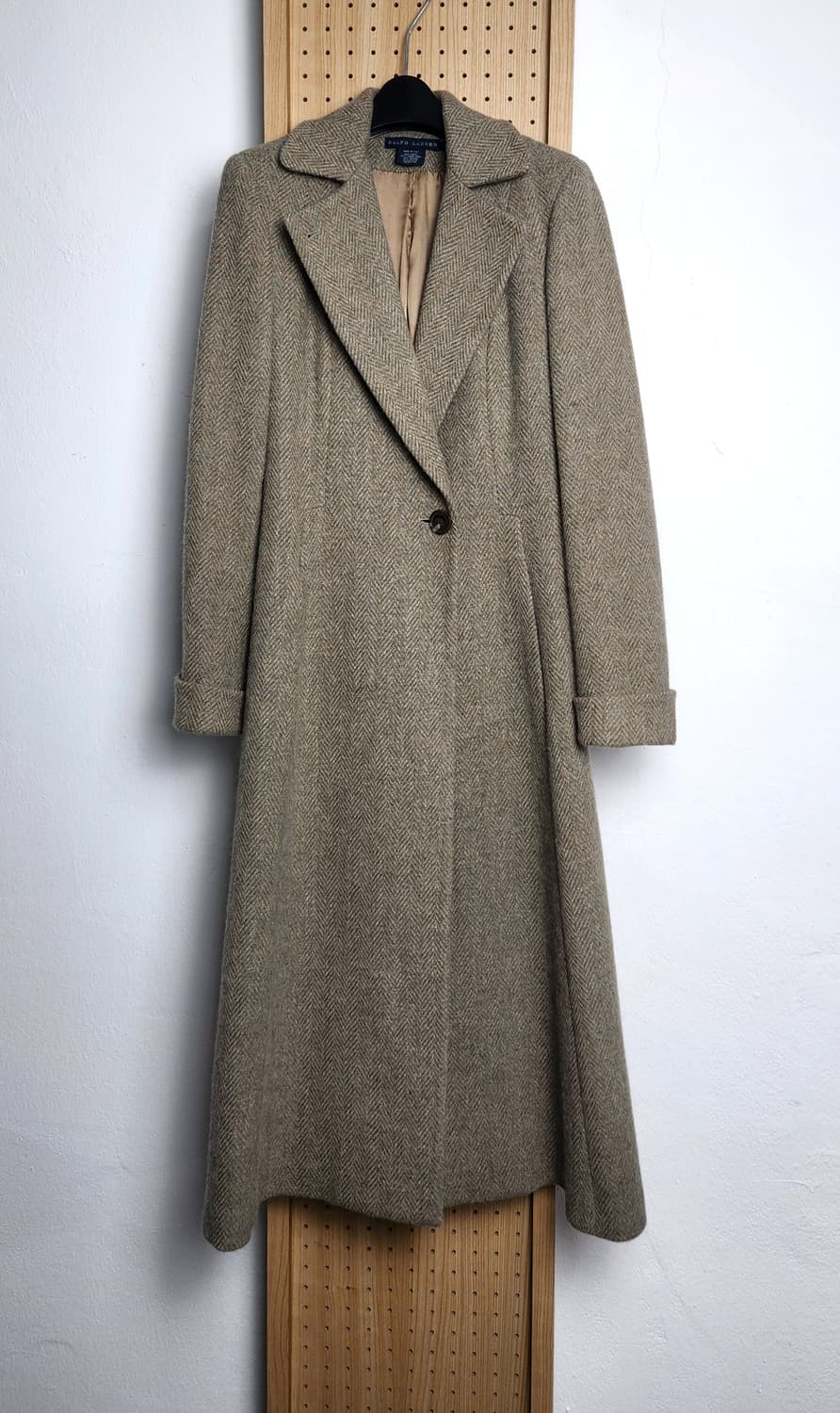 랄프로렌 이태리 알파카 램스울 헤링본 롱코트 2 상품이미지1