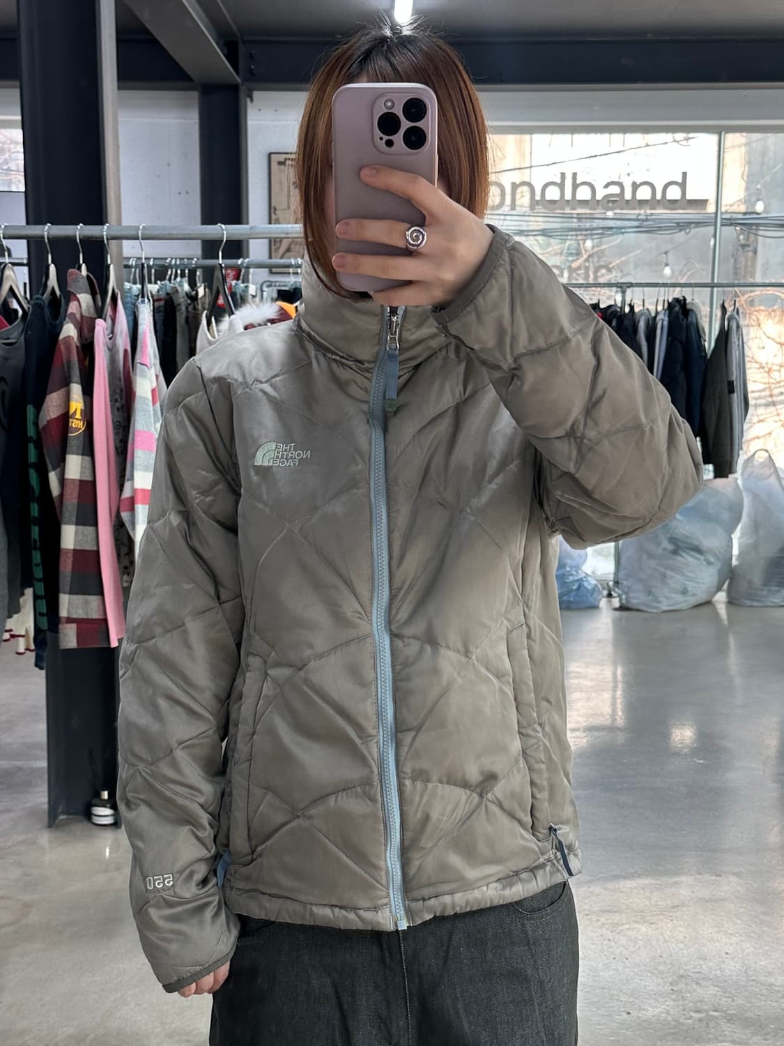 노스페이스 퀼티드 550 구스다운 패딩 자켓 상품이미지1