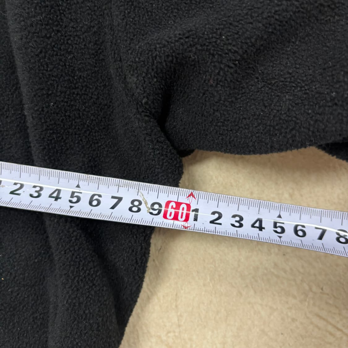 와릿이즌 스몰로고 블랙 플리스 자켓 상품이미지5