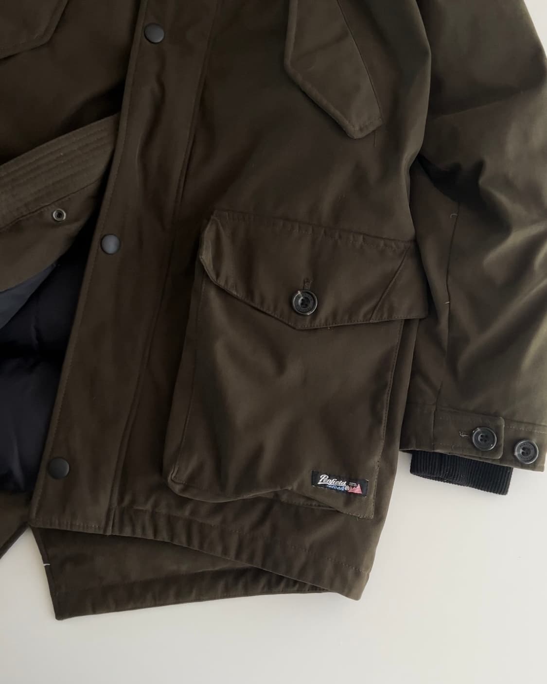 펜필드 아메리칸 후삭 덕다운 패딩 자켓 90 상품이미지4