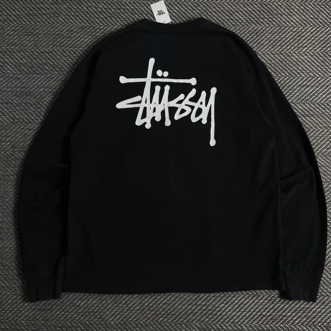 스투시 베이직 빅로고 박시핏 롱슬리브o 3729 상품이미지1