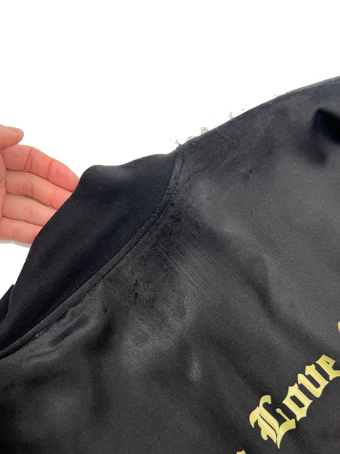 윌리차바리아 새틴 블루종 상품이미지7