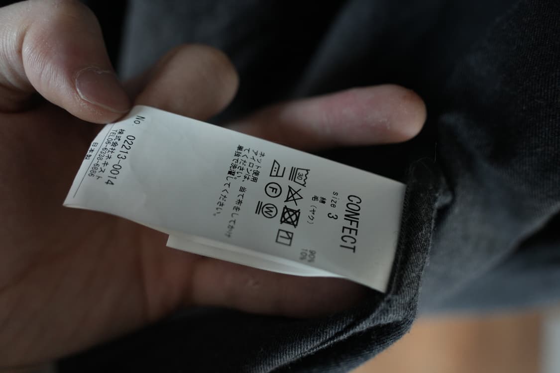 네스트로브 컨팩트/ 코튼울 버튼 다운 셔츠, 차콜, 3사이즈 상품이미지5