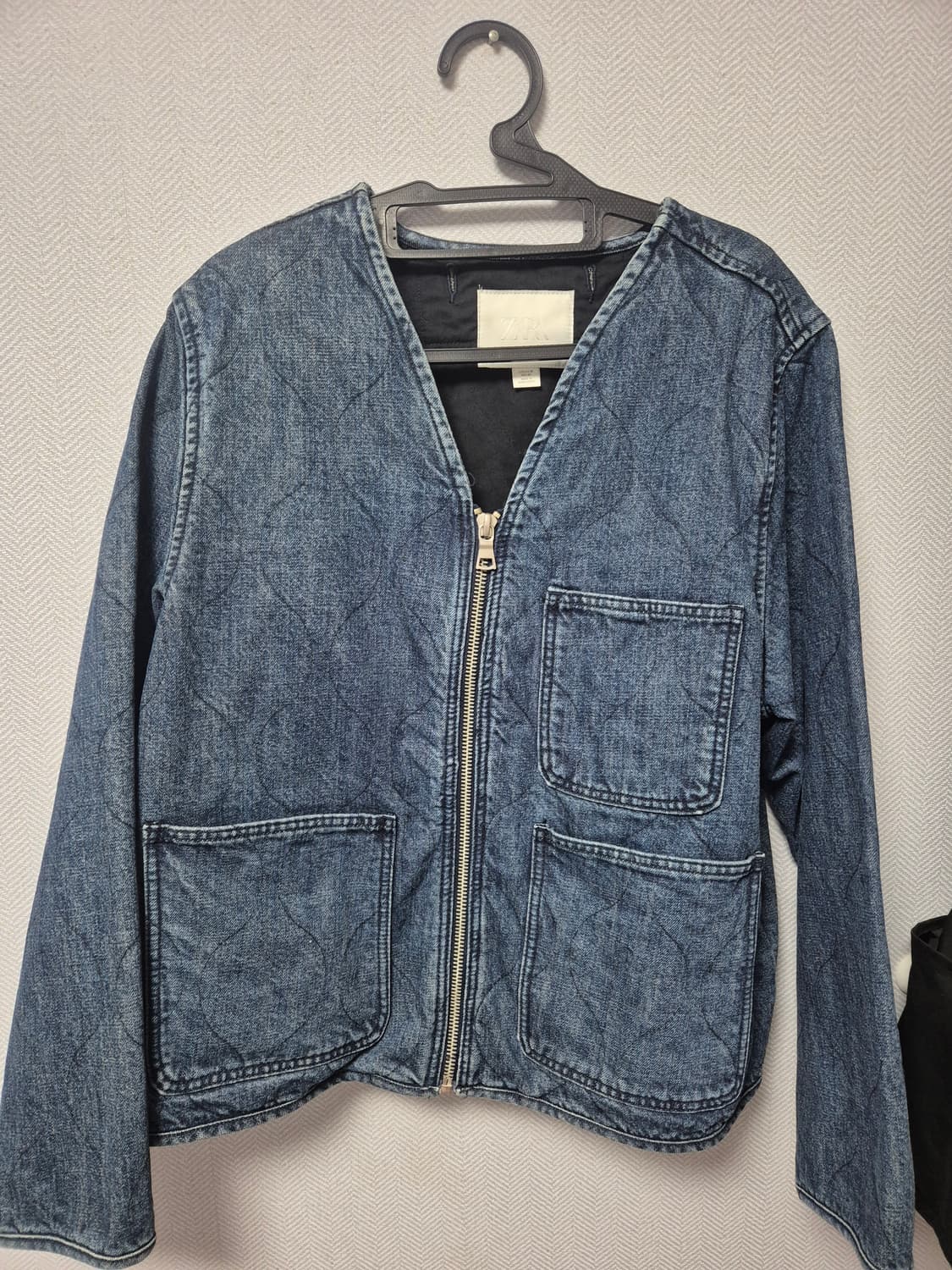 자라 데님 퀄팅 자켓 상품이미지2