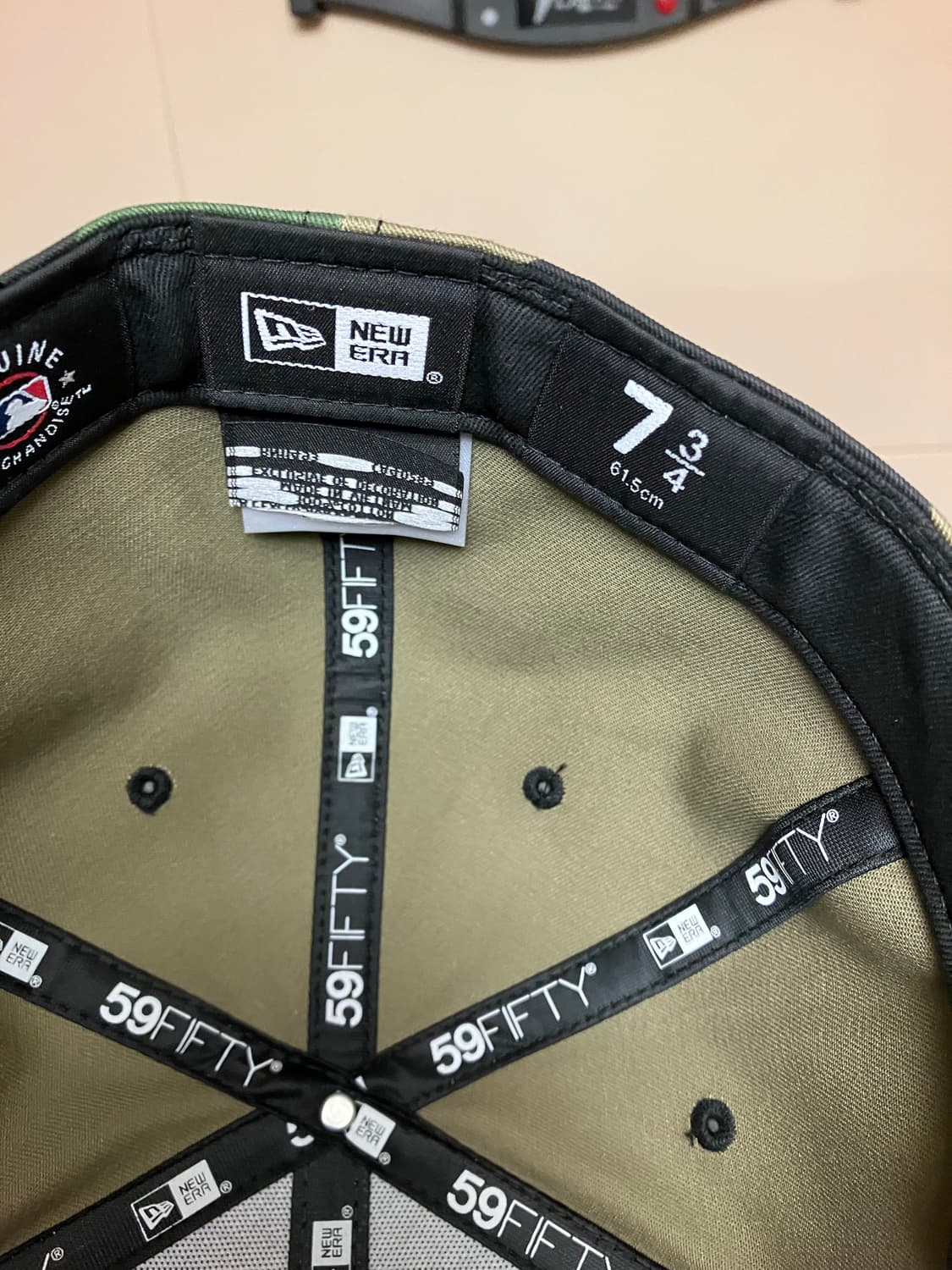 뉴에라 59fifty 뉴욕양키즈 카모 7 3/4 사이즈 상품이미지5