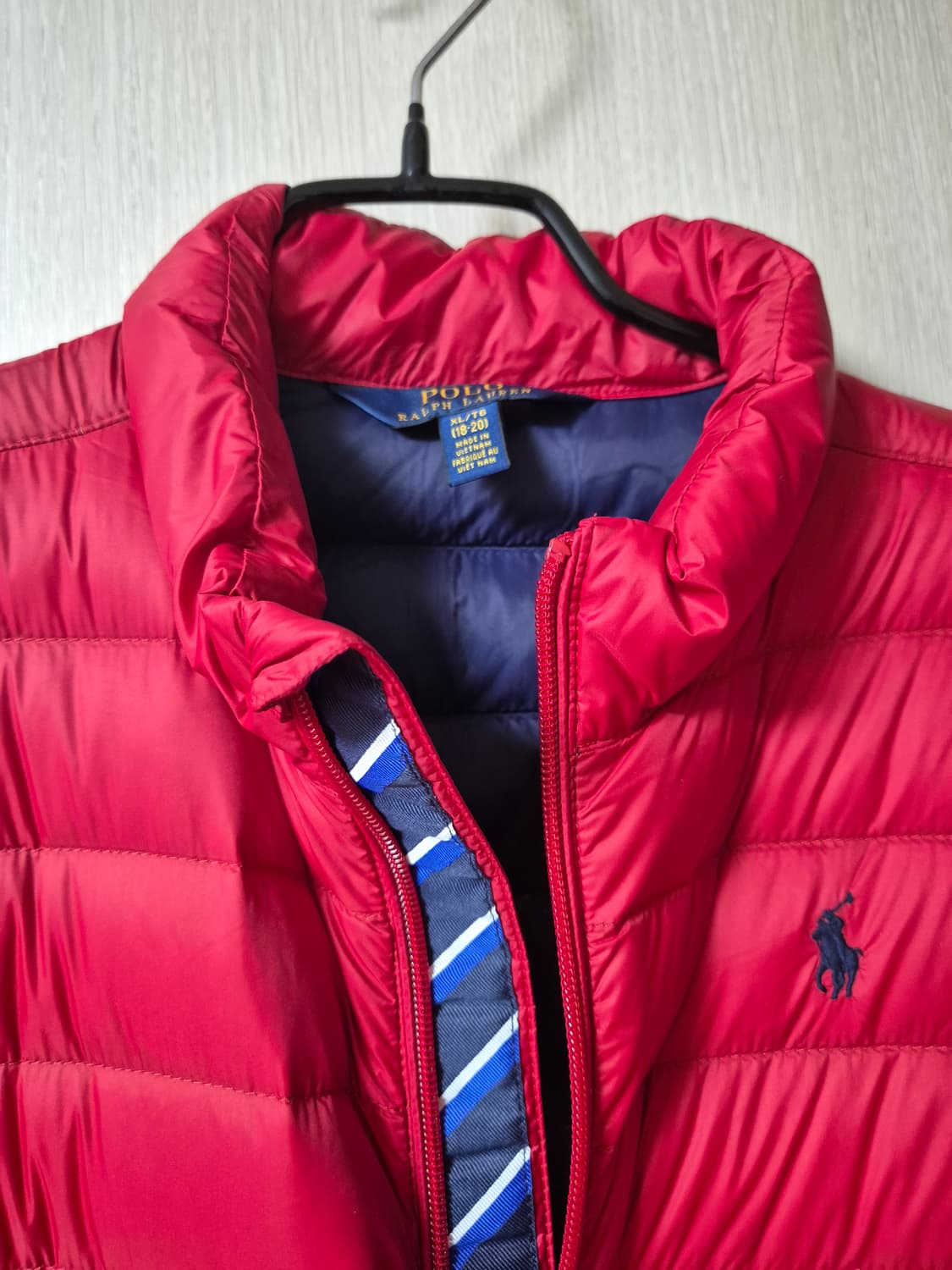 폴로 랄프로렌  경량패딩 자켓 덕다운점퍼 보이즈XL 남성95 상품이미지3