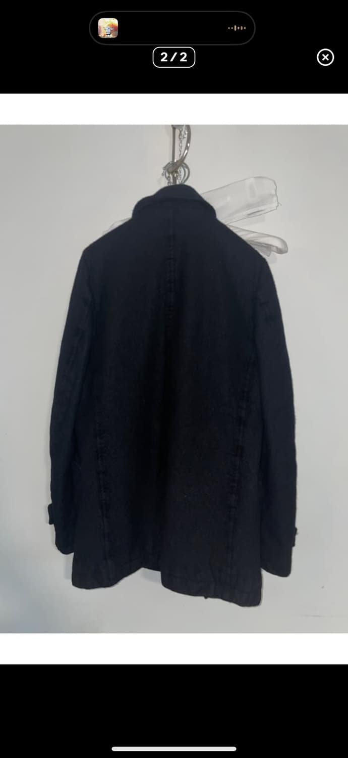 꼼데가르송 옴므 축융 울 코트 상품이미지2