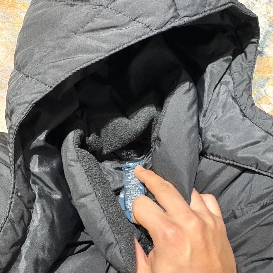 폴로 빈티지 래드포니 후드패딩 상품이미지6