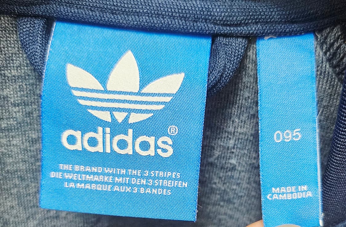 (95)M☆초대장급☆ 아디다스 오리지널 슈퍼스타 [네이비화이트]트랙탑져지 상품이미지2