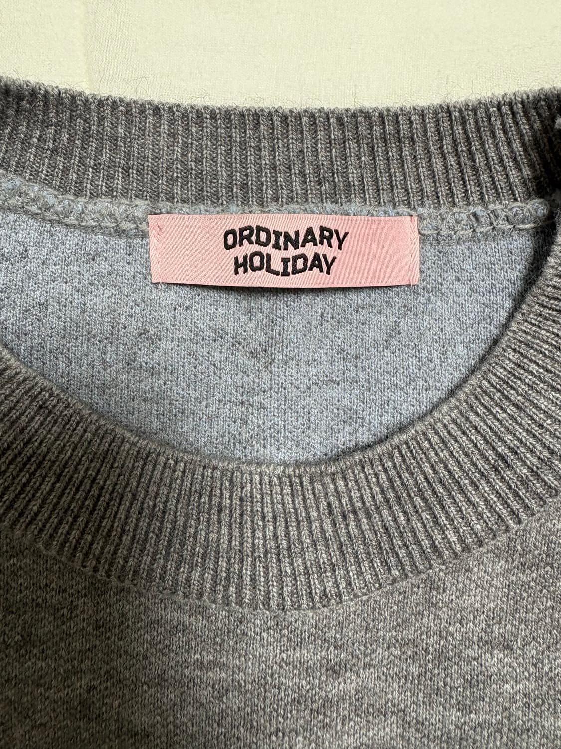 오디너리 홀리데이 니트 상품이미지4