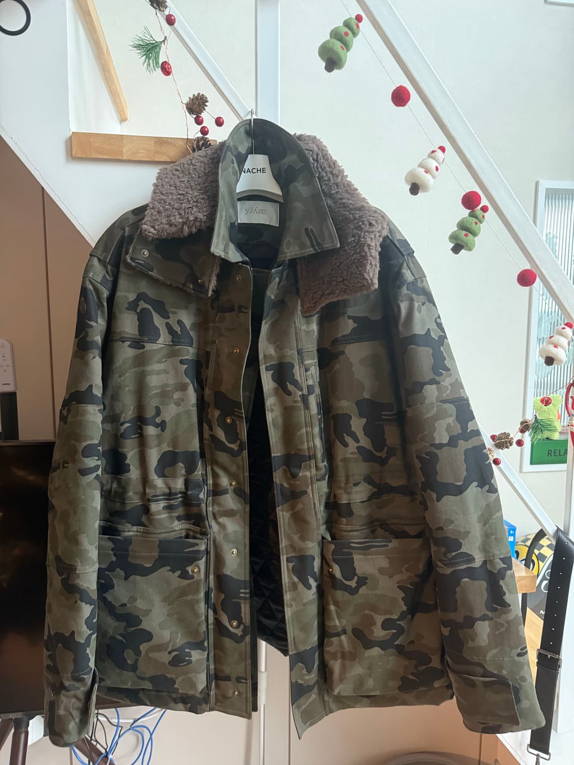 Yiyae 카모 워커코트 L 상품이미지4
