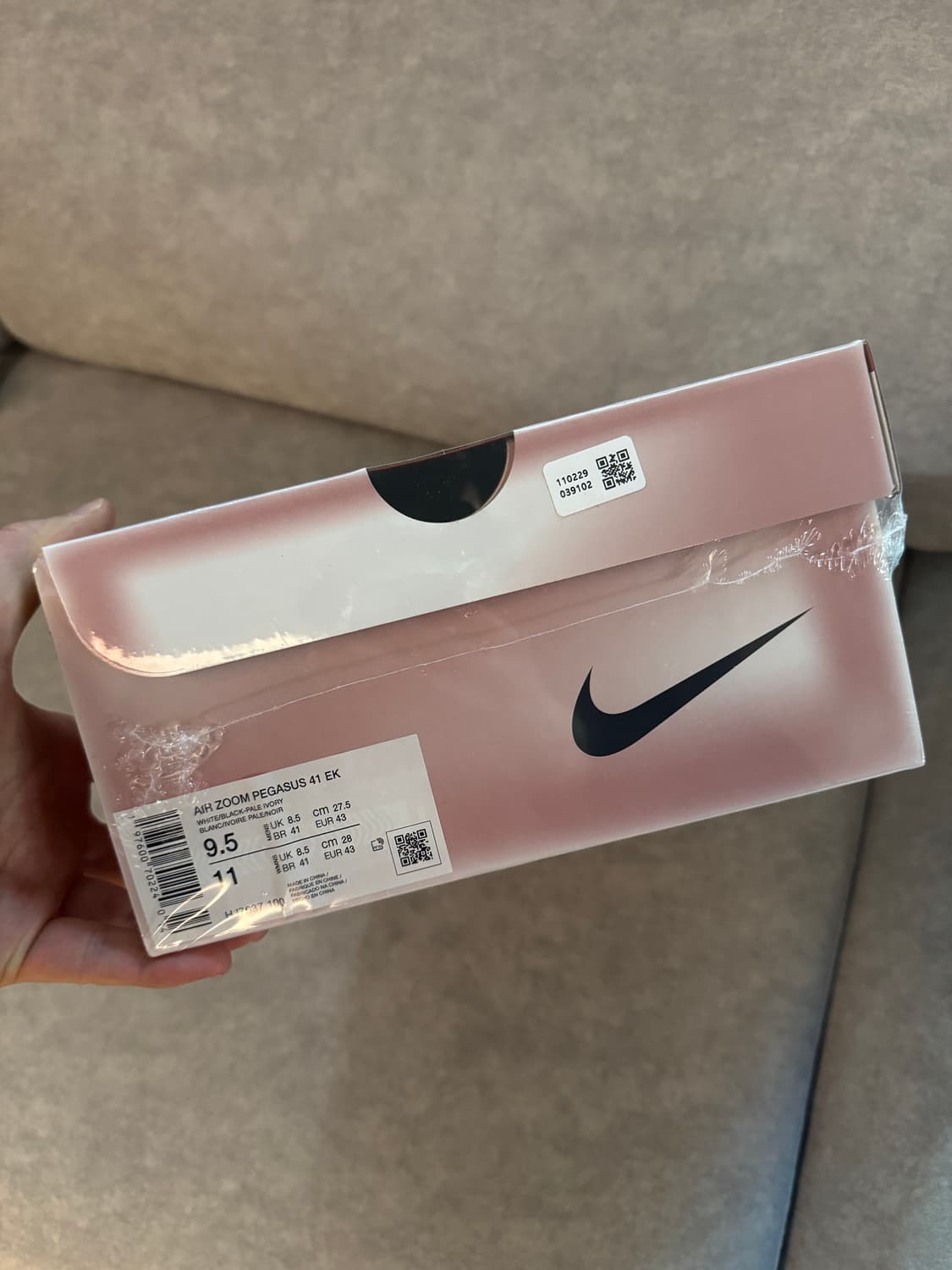 나이키 런닝화 페가수스 41 엘리우드 킵초게 275 새상품 상품이미지1