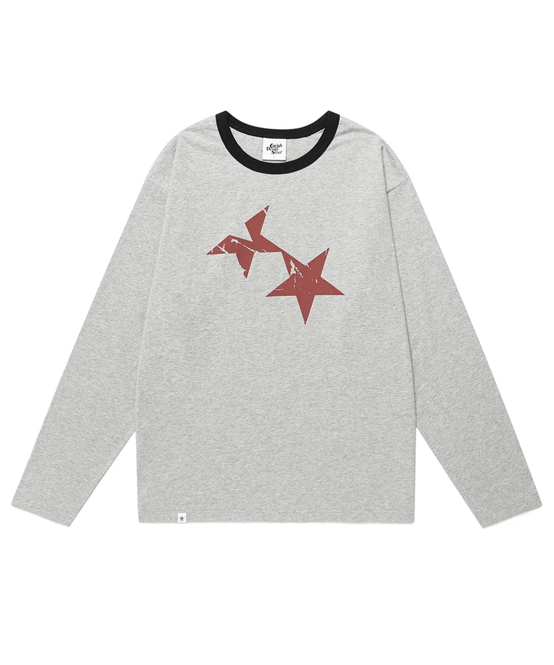 카비시 트윈 스타 링거 롱슬리브 그레이 M  상품이미지3