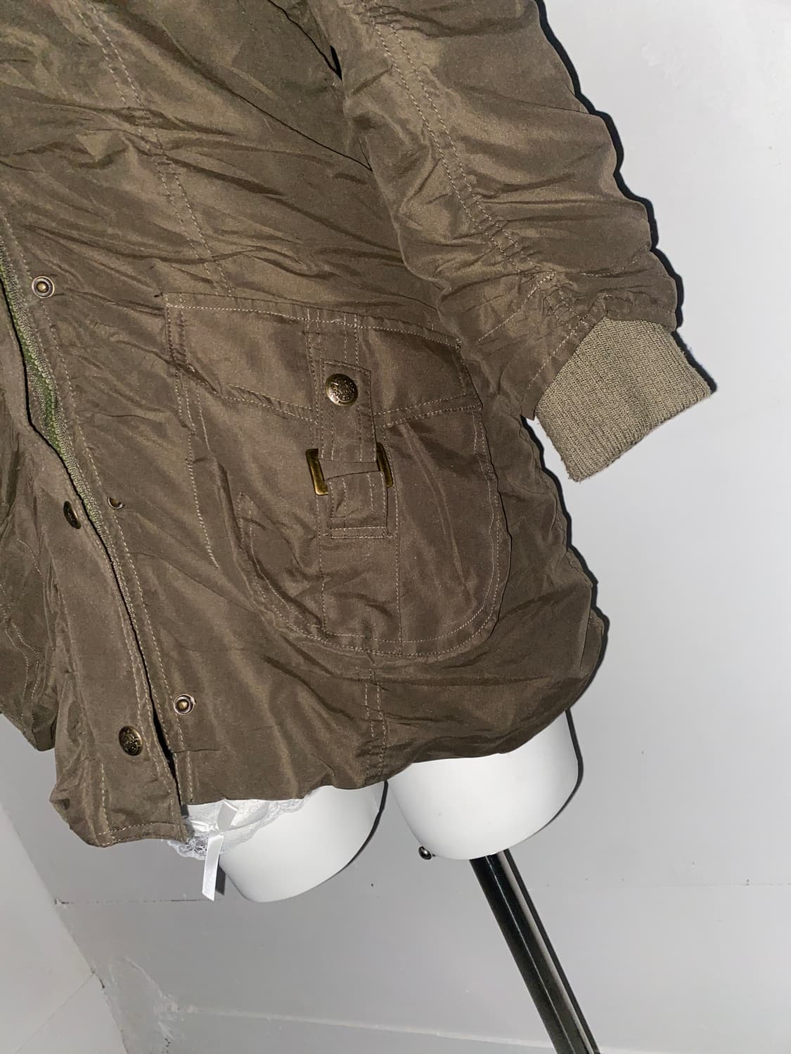 ꒰ঌ AGATE JEAN 야상 셔링 카고 자켓 ໒꒱ 상품이미지6