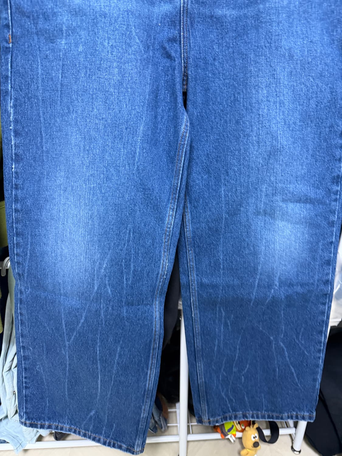 아미 배기핏 데님진 블루(32 새상품) 상품이미지9