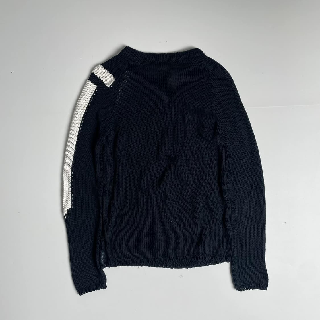 Armani jeans 후크 AJ 레터링 니트 (italy)   상품이미지5