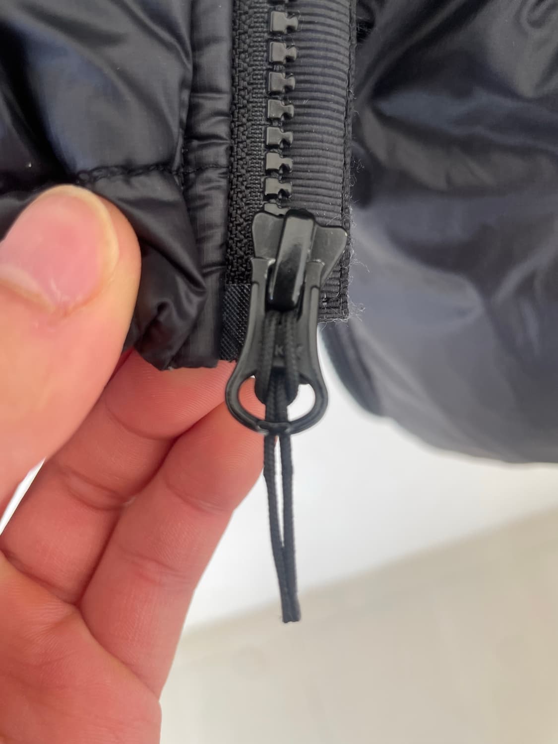 스투시 다운 파카 마이크로 립스탑 팬텀 블랙 상품이미지5