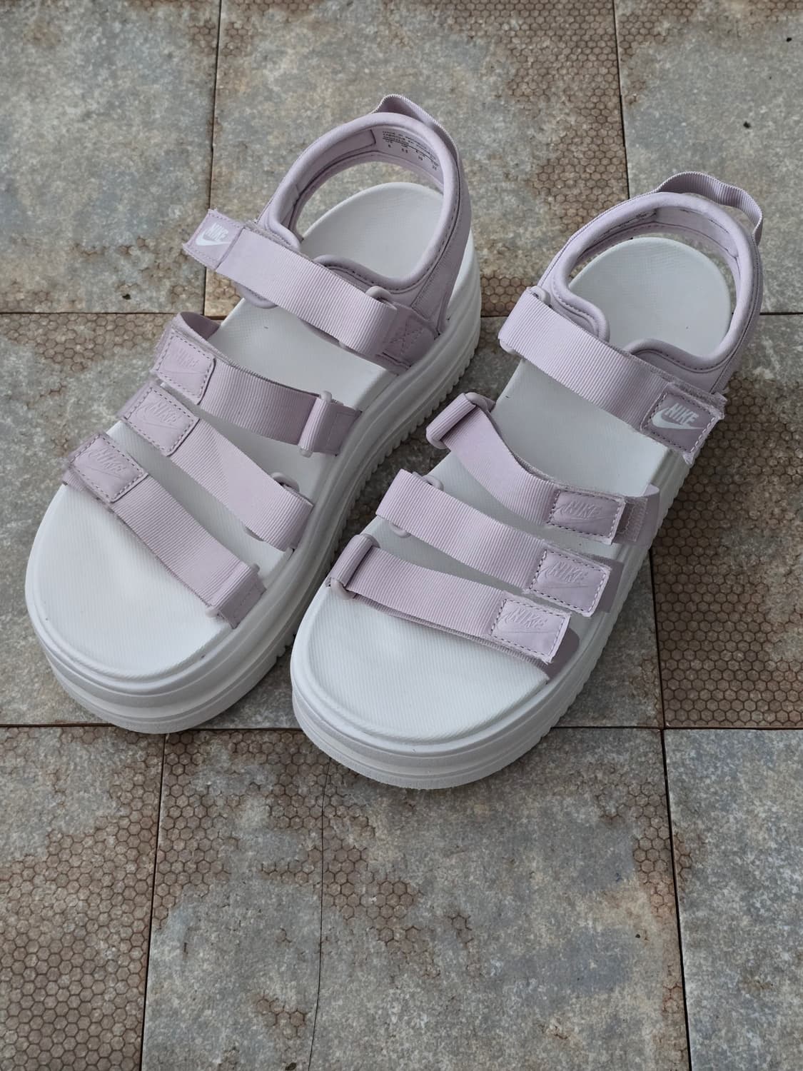 (250)나이키 아이콘 클래식 라벤더 샌들 상품이미지1