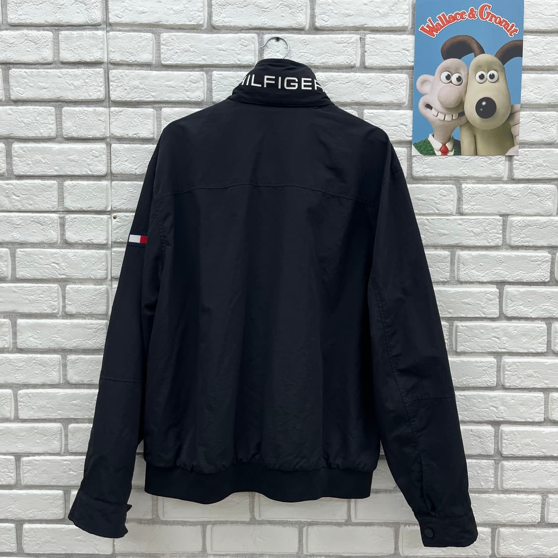 타미힐피거 블랙 바람막이 자켓-2XL 110 상품이미지5