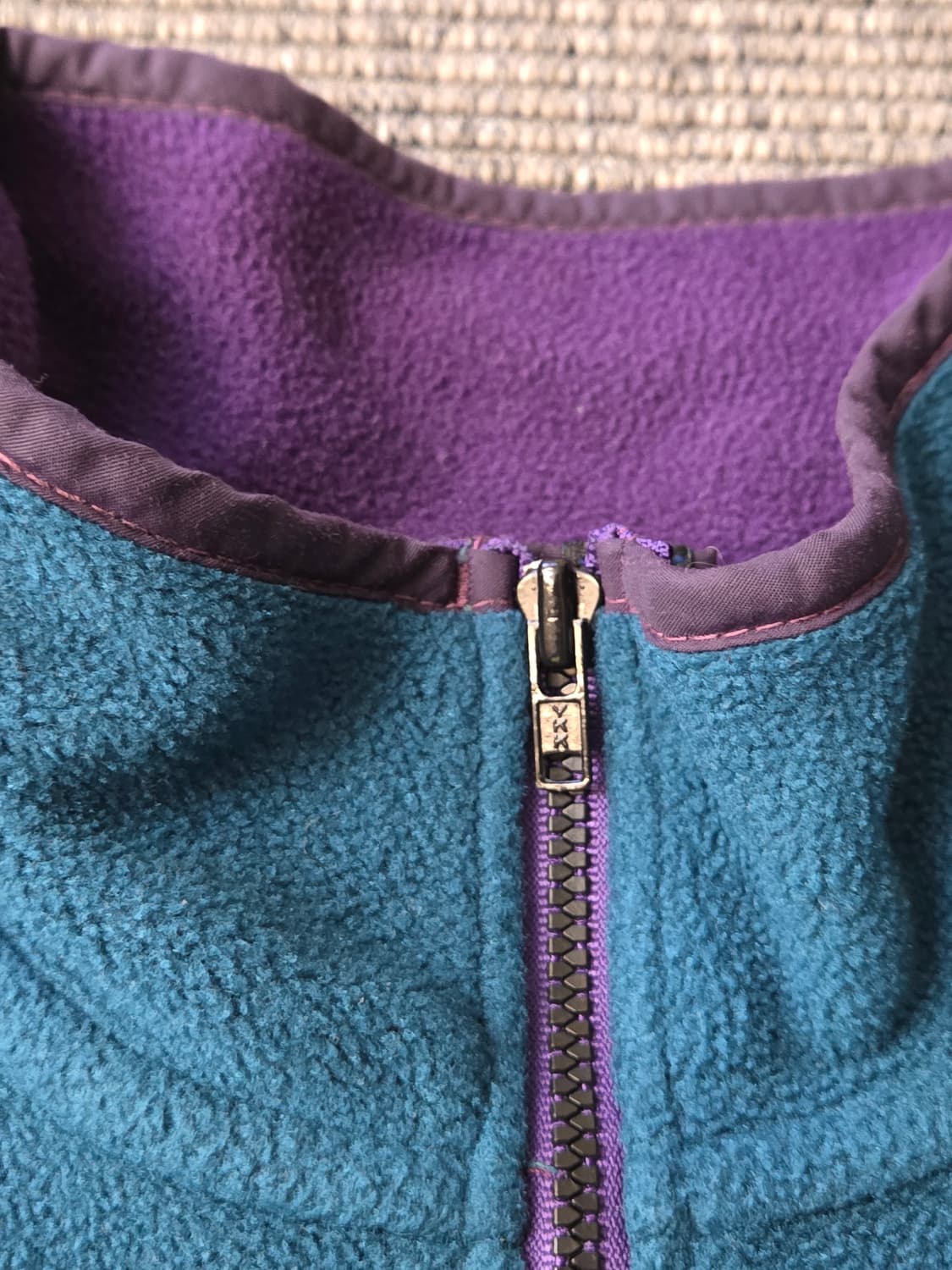 Rare 70s llbean USA  플리스 하프 집업 XL 상품이미지2