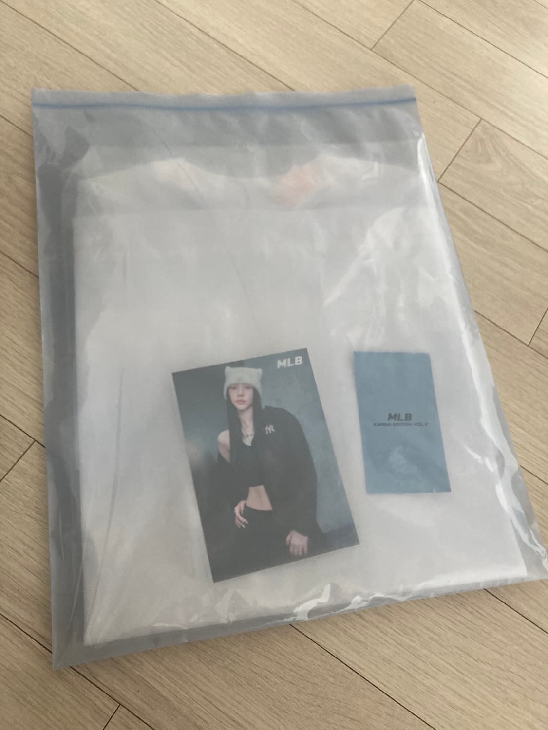 카리나 mlb 세미오버핏 반팔 티셔츠 화이트 m 상품이미지2