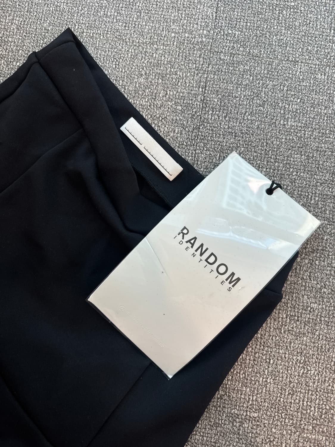 Random identities lycra 코르셋 벨트 L 블랙  상품이미지4